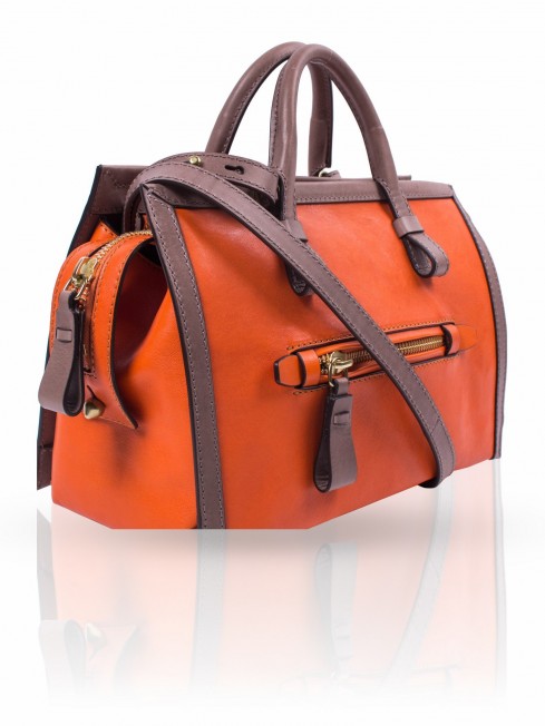 Сумка Женская M-KARYN Hand/ORANGE.F